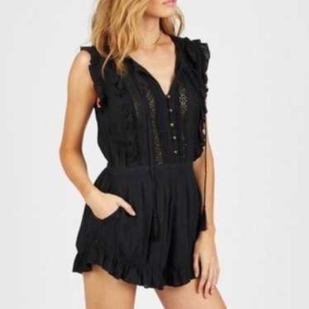 Cleobella Romper in Black